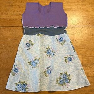 ✅NWT Yana Dee Baby Dress Spring Easter Infant 6-18 month salvaged vintage cotton